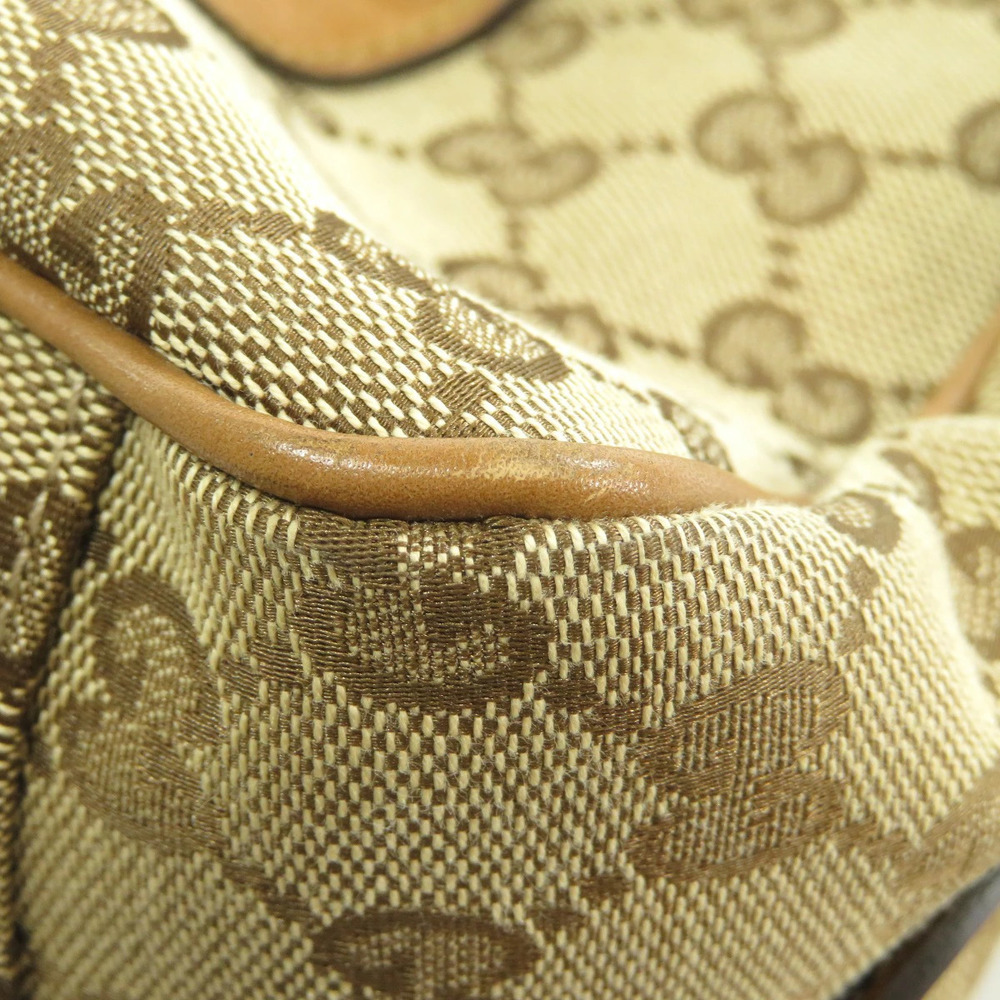 Gucci GG Twins Boston bag beige GG monogram canvas brown - Picture 9 of 11